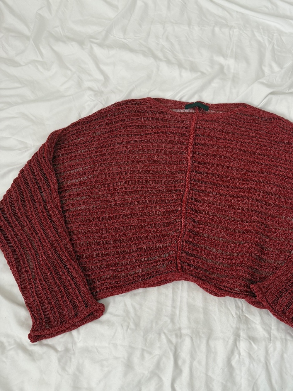 zara open knit pullover   one size   details: -NWOT -open knit